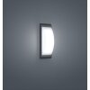 Helestra Kapo outdoor wall light LED grey, 1-light source