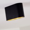 Dalarna Ceiling Light LED black-gold, 1-light source