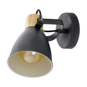 Eglo COSWARTH spot anthracite, brown, white, 1-light source
