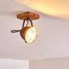 Malix Ceiling Light brown, black, 1-light source