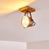 Malix Ceiling Light brown, black, 1-light source