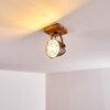 Malix Ceiling Light brown, black, 1-light source
