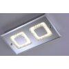 Leuchten Direkt LISA ceiling light LED chrome, 2-light sources