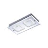 Leuchten Direkt LISA ceiling light LED chrome, 2-light sources