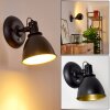 Wall Light Koppom black, 1-light source