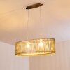 TIMMELE Pendant Light Light wood, 2-light sources
