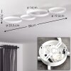 GRASSE Ceiling Light LED white, 1-light source