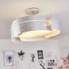 Novara ceiling light silver, 3-light sources