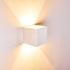 MAZARA Wall Light white, 1-light source