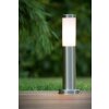 Lucide KIBO pedestal light aluminium, 1-light source