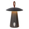 Lucide LA DONNA Table lamp anthracite, 1-light source