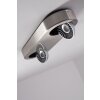 Granada ceiling light LED matt nickel, 2-light sources