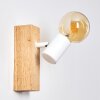 Barbengo Wall Light Light wood, white, 1-light source