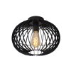Ceiling Light Lucide REDA black, 1-light source