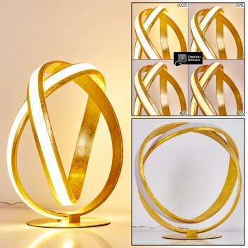 Woyens Table Lamp LED gold, 1-light source
