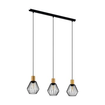 Eglo PALMORLA Pendant Light brown, black, 3-light sources