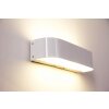 Trio 2208 LED wall light white, 2-light sources