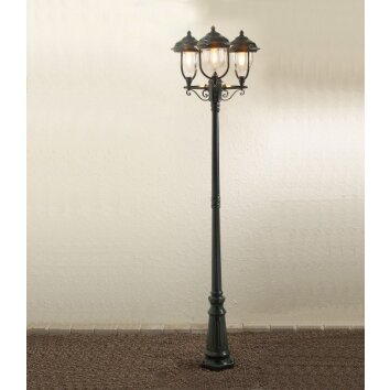 Konstsmide Parma floor lamp green, 1-light source