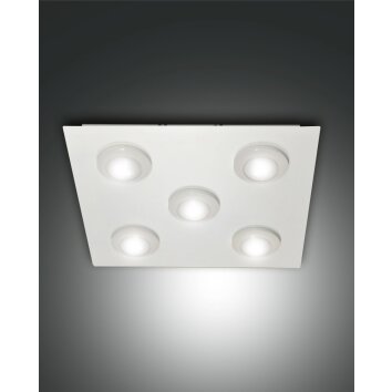 Fabas Luce SWAN Ceiling light LED white, 5-light sources
