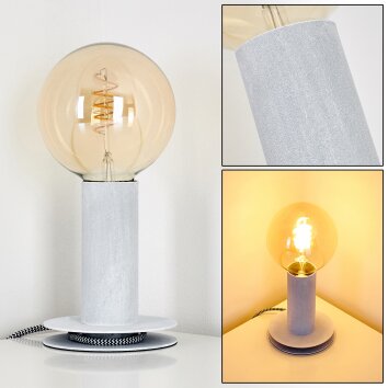 KIMSTAD Table Lamp grey, 1-light source