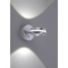 Trio Leuchten VISTA Wall Light LED matt nickel, 2-light sources, Remote control, Colour changer