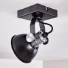 Gudo Ceiling Light black, silver, 1-light source