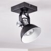 Gudo Ceiling Light black, silver, 1-light source