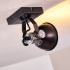Gudo Ceiling Light black, silver, 1-light source