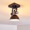 Gudo Ceiling Light black, silver, 1-light source
