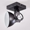 Gudo Ceiling Light black, silver, 1-light source