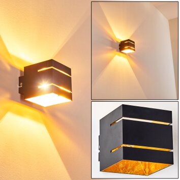 Varco Wall Light black, 1-light source