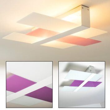 Lovikka Ceiling Light white, 2-light sources