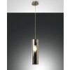 Fabas Luce SINTESI Pendant Light polished nickel, 1-light source