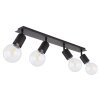 Globo HERMINE Spotlight black, 4-light sources