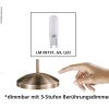 Paul Neuhaus PINO table lamp LED brass, 1-light source