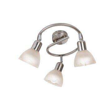 Nino Leuchten DAYTONA Ceiling Light LED matt nickel, 3-light sources