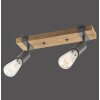 Leuchten-Direkt SLAT Ceiling Light brown, Dark wood, 2-light sources