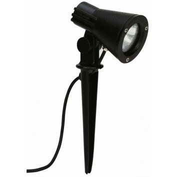 Albert 2354 garden spotlight LED black, 1-light source