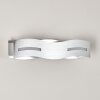NAGOLD Wall Light LED chrome, matt nickel, 1-light source