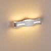 NAGOLD Wall Light LED chrome, matt nickel, 1-light source