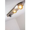 Granada ceiling light LED matt nickel, 3-light sources