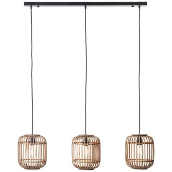 Pendant Light Brilliant Woodrow brown, 3-light sources