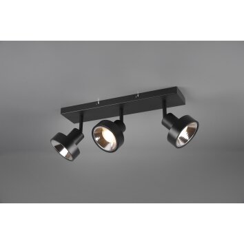 Trio LEON Spotlight LED black, 3-light sources