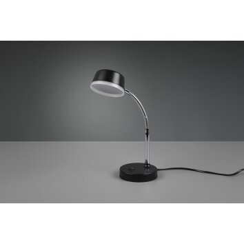 Reality KIKO Table lamp LED black, 1-light source