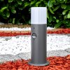 SCHAFHAUS pedestal light anthracite, 1-light source, Motion sensor