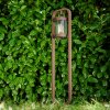 Outdoor floor lamp Fulham rust-coloured, 1-light source