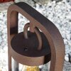 Outdoor floor lamp Fulham rust-coloured, 1-light source