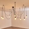Imini Pendant Light black, 8-light sources