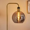 TUVALU Floor Lamp brass, black, 1-light source