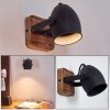 VANUATU Wall Light brown, black, 1-light source